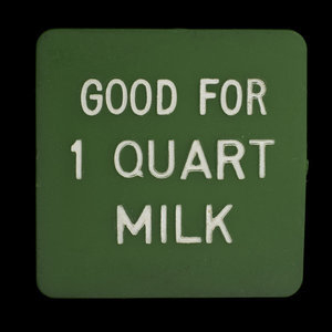 Canada, Grimshaw Dairy, 1 quart, milk :