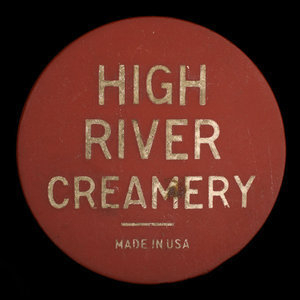 Canada, High River Creamery, 1 quart, milk : 1952