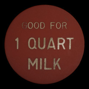 Canada, High River Creamery, 1 quart, milk : 1952