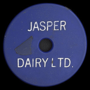 Canada, Jasper Dairy Ltd., 1 quart, 2% milk :