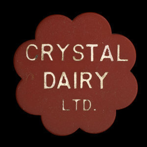 Canada, Crystal Dairy Ltd., 1 pint, milk :