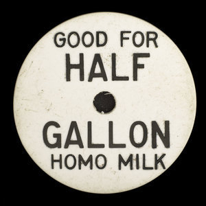 Canada, Purity Dairy, 1/2 gallon, homo milk : 1970