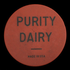 Canada, Purity Dairy, 1 quart, medow-dew milk : 1970