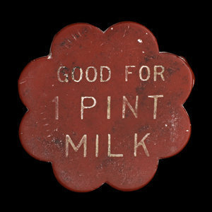 Canada, McLennan Dairy, 1 pint, milk :