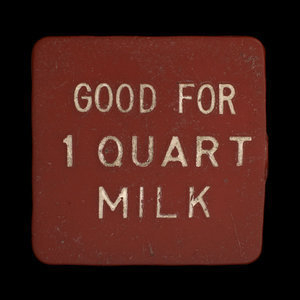 Canada, Hancock Dairy, 1 quart, milk : 1953