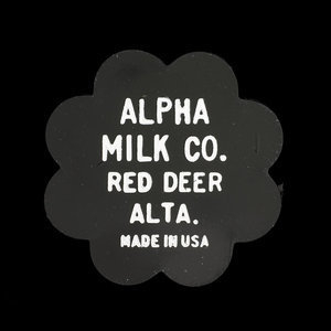 Canada, Alpha Milk Co., 1 litre, homo milk : 1958