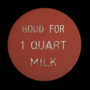 Canada, Central Alberta Dairy Pool, 1 quart, milk : 1967