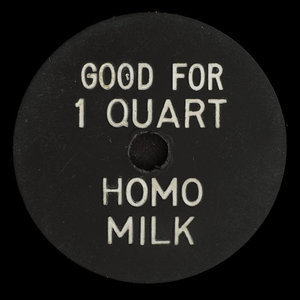 Canada, Union Milk Co. Ltd., 1 quart, homo milk :