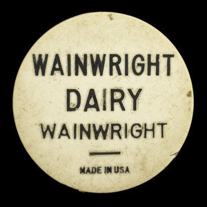 Canada, Wainwright Dairy Ltd., 1 quart, milk :