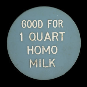 Canada, Merri Dairy, 1 quart, homo milk :