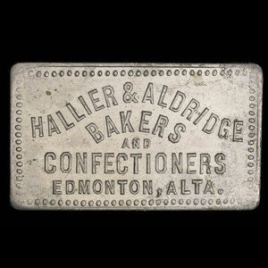 Canada, Hallier & Aldridge, 1 loaf, bread : 1923