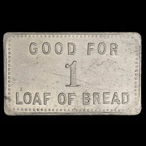 Canada, Hallier & Aldridge, 1 loaf, bread : 1923