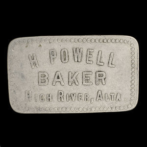 Canada, H. Powell, 1 loaf, bread : 1958