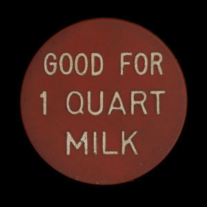 Canada, Fletcher's Dairy, 1 quart, milk : 1964