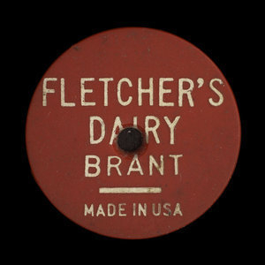 Canada, Fletcher's Dairy, 1 quart, milk : 1964