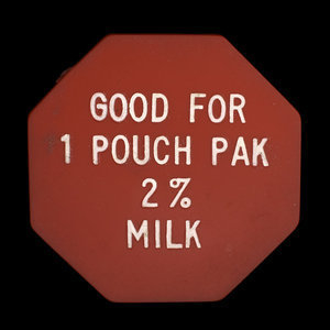 Canada, Alpha Milk Co., 1 pouch pack, 2 quarts, 2% milk :