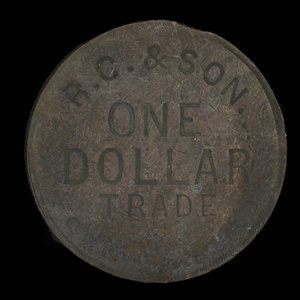 Canada, R.C. & Son, 1 dollar : 1914