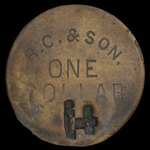 Canada, R.C. & Son, 1 dollar : 1914