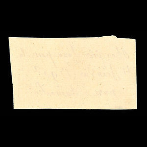 Canada, Pierre Dumoulin, 2 loaves, bread : January 11, 1796