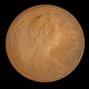 Canada, Elizabeth II, 1 cent : 1981