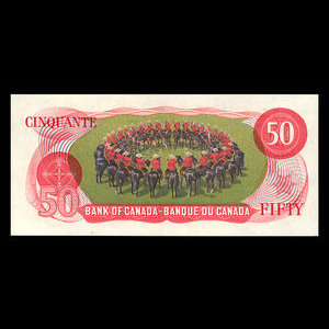 Canada, Bank of Canada, 50 dollars : 1975