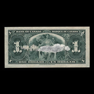 Canada, Bank of Canada, 1 dollar : January 2, 1937