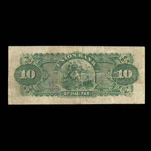 Canada, Union Bank of Halifax, 10 dollars : April 1, 1900