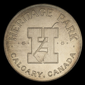 Canada, Heritage Park, 1 admission, adult : July 1964