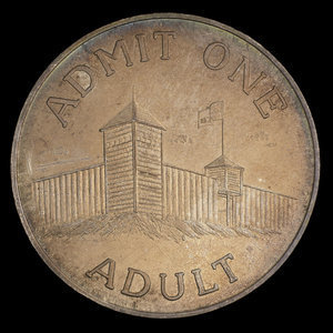 Canada, Heritage Park, 1 admission, adult : July 1964