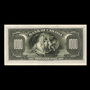 Canada, Bank of Canada, 1,000 dollars : 1935