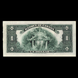 Canada, Bank of Canada, 1 dollar : 1935