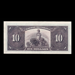 Canada, Bank of Canada, 10 dollars : 1935