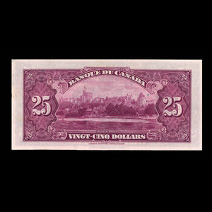 Canada, Bank of Canada, 25 dollars : May 6, 1935