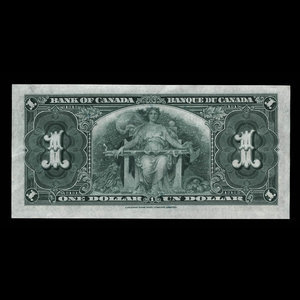 Canada, Bank of Canada, 1 dollar : January 2, 1937