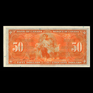 Canada, Bank of Canada, 50 dollars : January 2, 1937