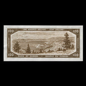 Canada, Bank of Canada, 100 dollars : 1954