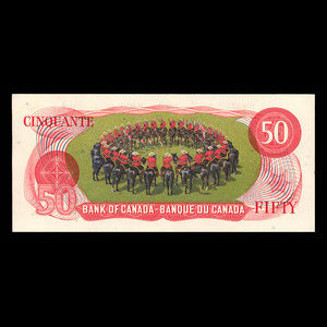 Canada, Bank of Canada, 50 dollars : 1975