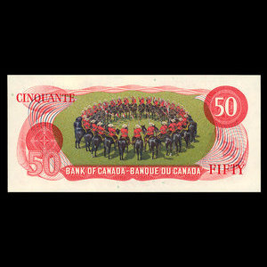 Canada, Bank of Canada, 50 dollars : 1975