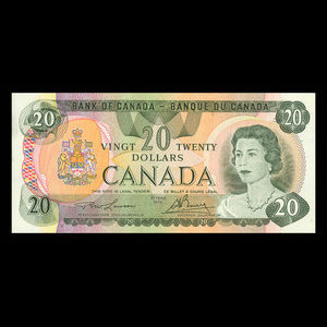 Canada, Bank of Canada, 20 dollars : 1979