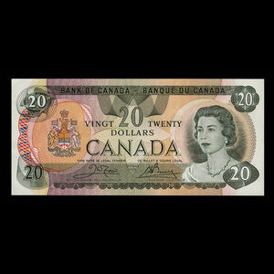 Canada, Bank of Canada, 20 dollars : 1979