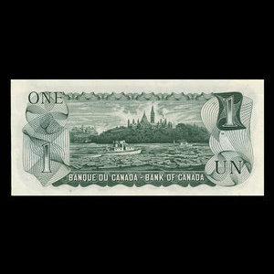 Canada, Bank of Canada, 1 dollar : 1973