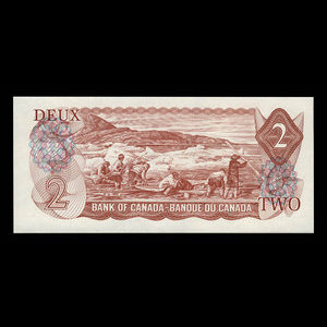 Canada, Bank of Canada, 2 dollars : 1974