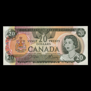 Canada, Bank of Canada, 20 dollars : 1979