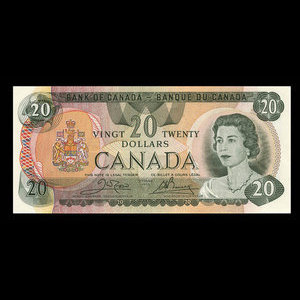 Canada, Bank of Canada, 20 dollars : 1979