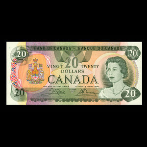 Canada, Bank of Canada, 20 dollars : 1979