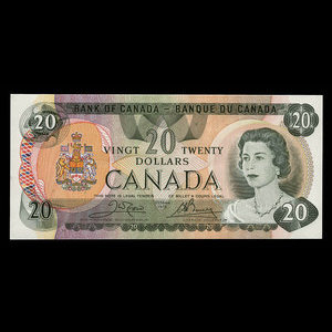 Canada, Bank of Canada, 20 dollars : 1979