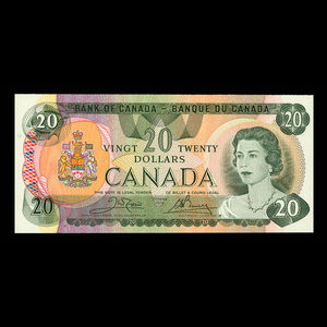 Canada, Bank of Canada, 20 dollars : 1979