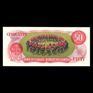 Canada, Bank of Canada, 50 dollars : 1975