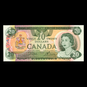 Canada, Bank of Canada, 20 dollars : 1979