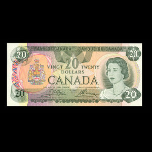 Canada, Bank of Canada, 20 dollars : 1979